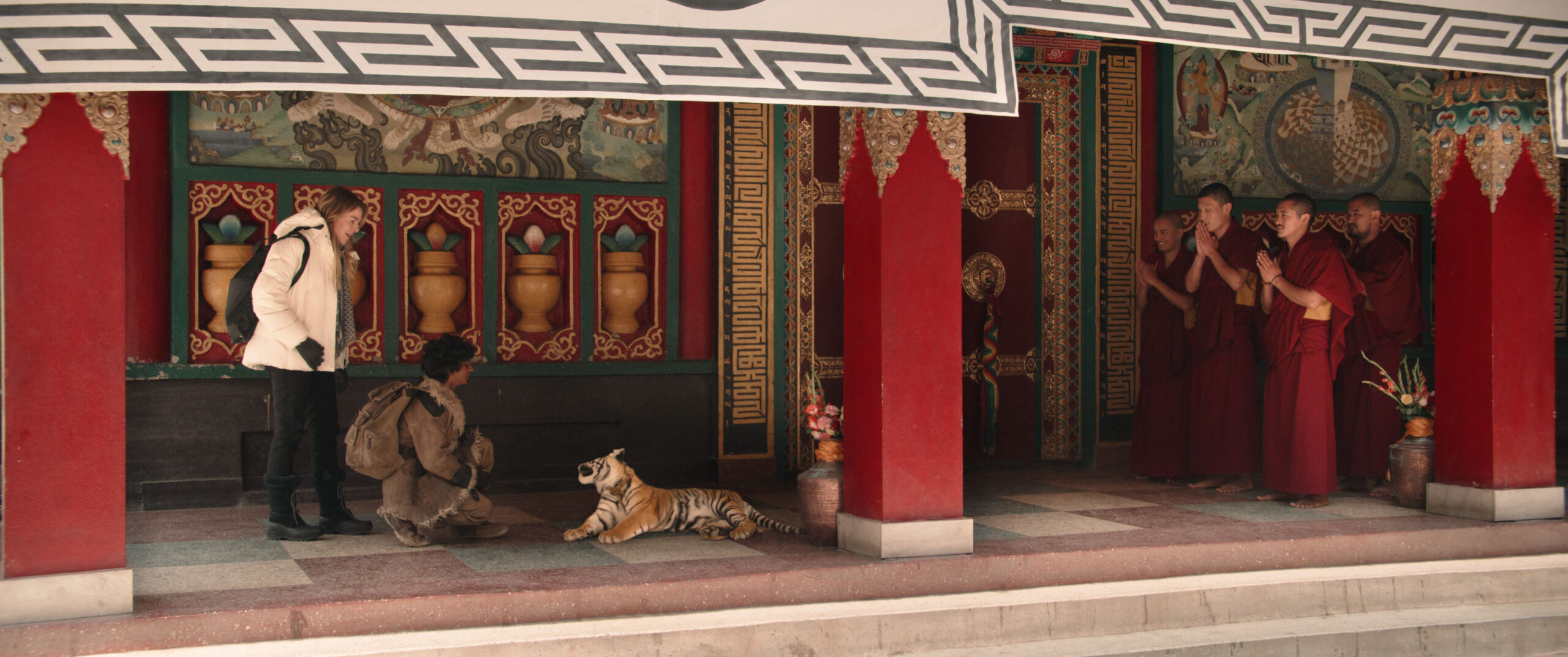 il ragazzo e la tigre tempio himalaya